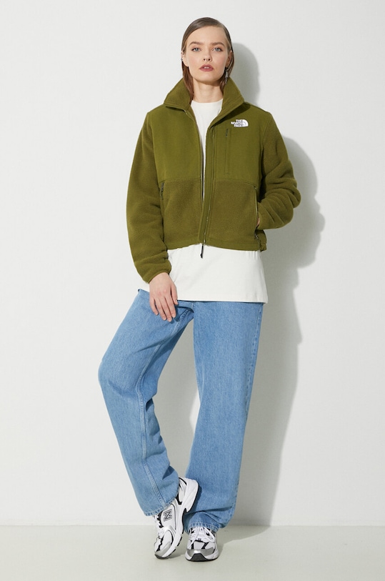The North Face giacca W Ripstop Denali Jacket NF0A870SPIB1 verde SS24