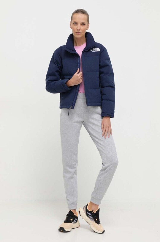 The North Face kurtka puchowa 92 RIPSTOP NUPTSE NF0A870R8K21 granatowy SS24