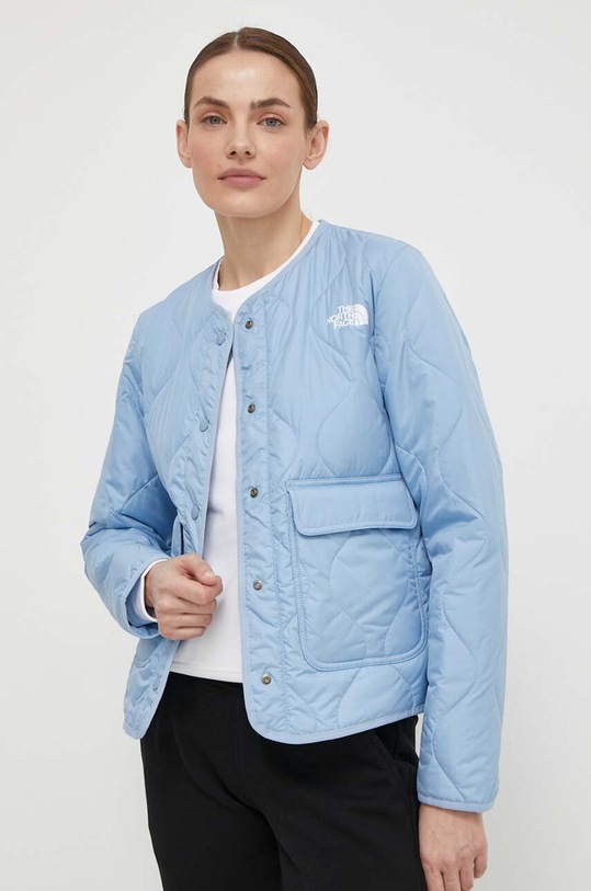 The North Face kurtka bez kaptura niebieski NF0A83IDQEO1