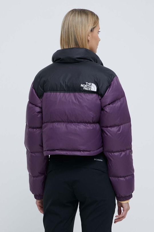 Odzież The North Face kurtka puchowa NUPTSE SHORT NF0A5GGEV6V1 fioletowy