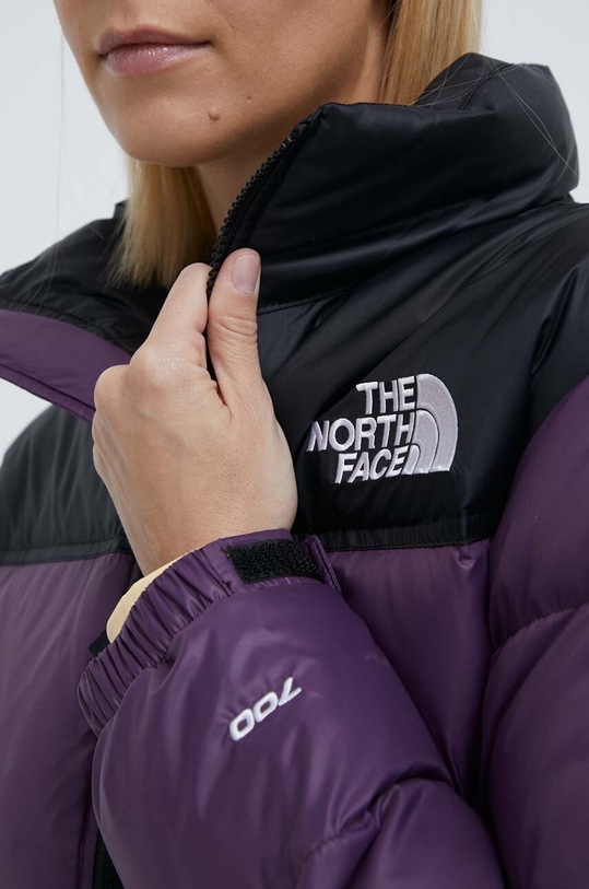 The North Face kurtka puchowa NUPTSE SHORT NF0A5GGEV6V1 fioletowy