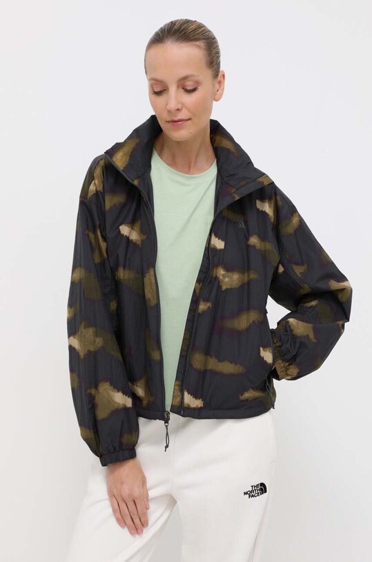 The North Face geaca cu captuseala verde NF0A871FRXI1