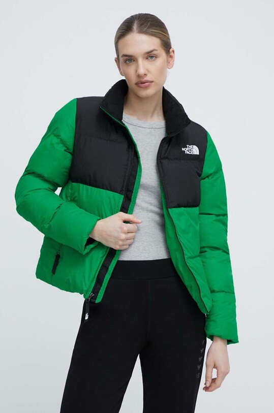 The North Face kurtka SAIKURU JACKET bez kaptura zielony NF0A853NROJ1
