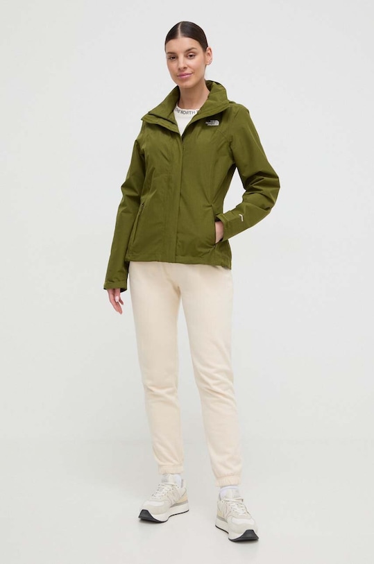 Turistická bunda The North Face Sangro NF00A3X6PID1 zelená SS24