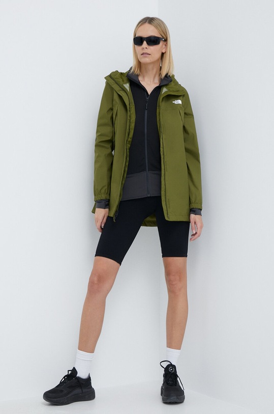The North Face bluza NF0A825KMN81 gri SS24