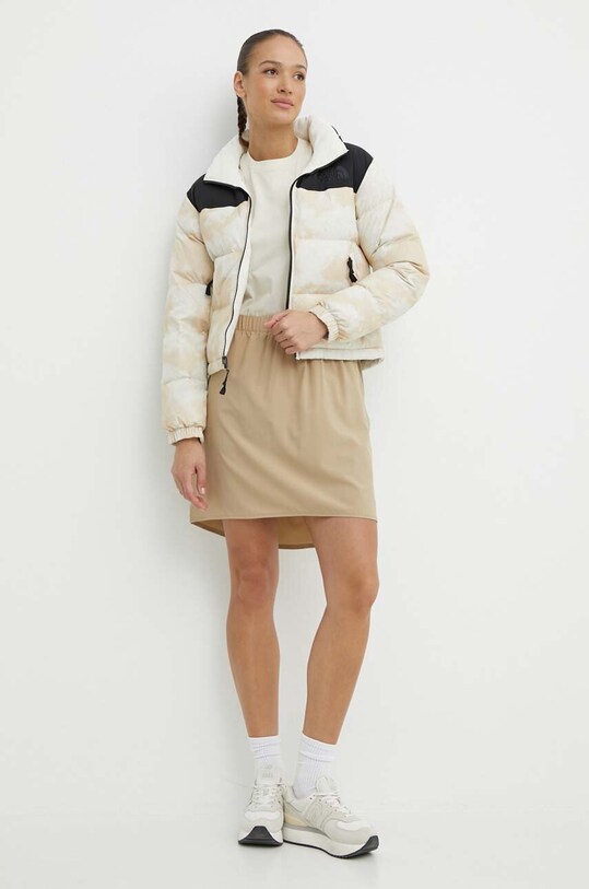 Oblečenie Páperová obojstranná bunda The North Face NUPTSE JACKET NF0A875CVOS1 béžová