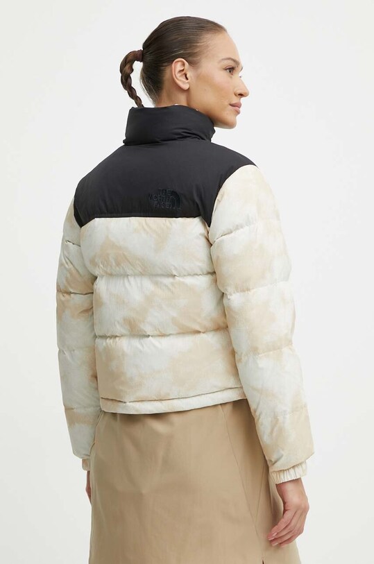 Páperová obojstranná bunda The North Face NUPTSE JACKET béžová NF0A875CVOS1