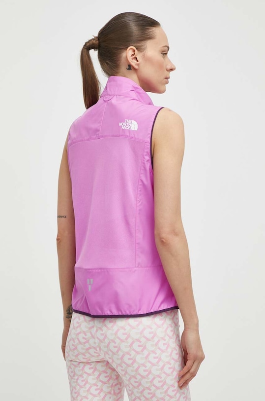 Odzież The North Face bezrękawnik sportowy Higher NF0A871ZQIX1 fioletowy