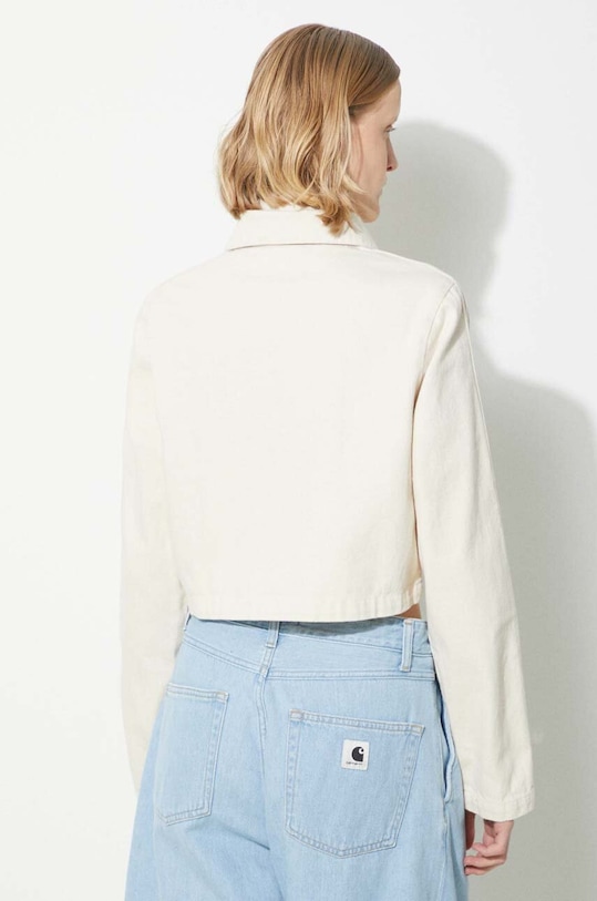 Odzież adidas Originals kurtka bawełniana Montreal TT IS3583 beżowy