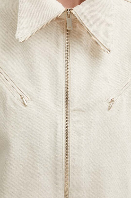 adidas Originals jacheta de bumbac Montreal TT IS3583 bej