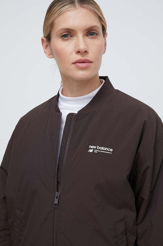 Bunda New Balance hnedá WJ33507KCF