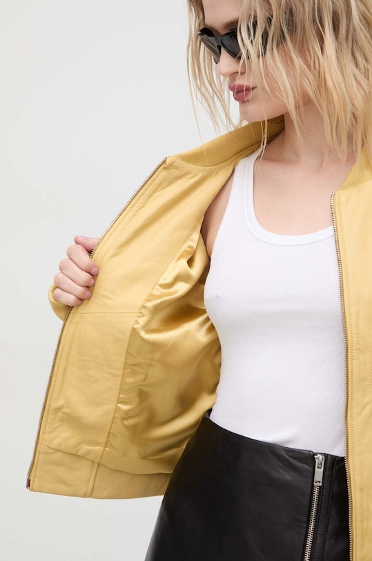 Gestuz kurtka bomber skórzana 10908970