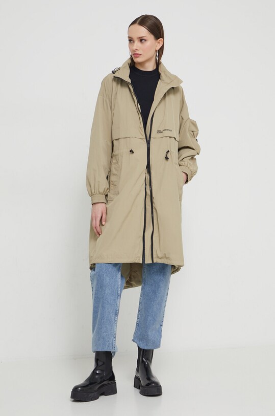 Karl Lagerfeld Jeans kurtka 241J1503 beżowy SS24