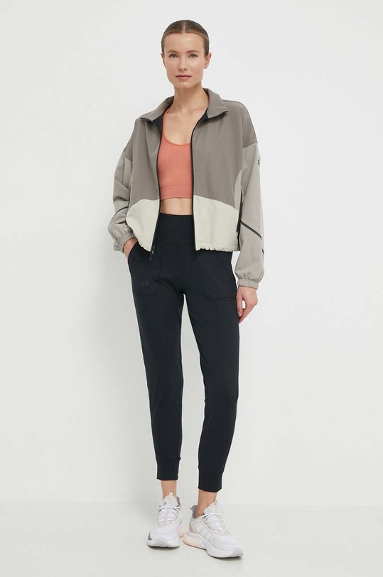 Under Armour jacheta de antrenament Unstoppable 1374889 gri SS25