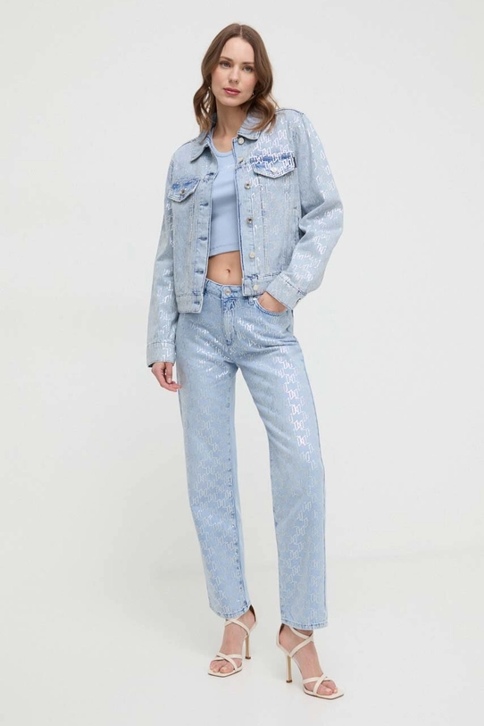 Karl Lagerfeld geacă din denim 241W1420 albastru SS24