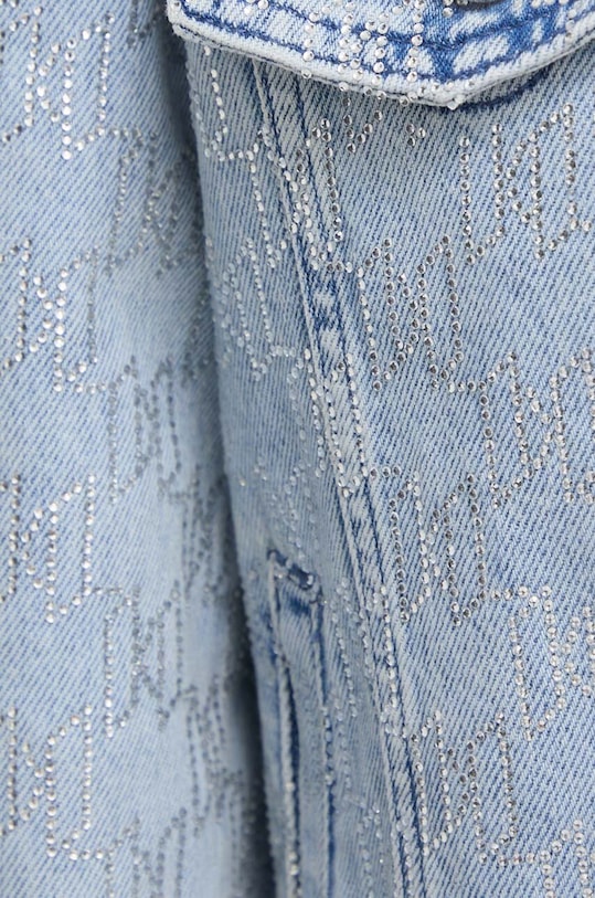 Džínová bunda Karl Lagerfeld 241W1420 modrá