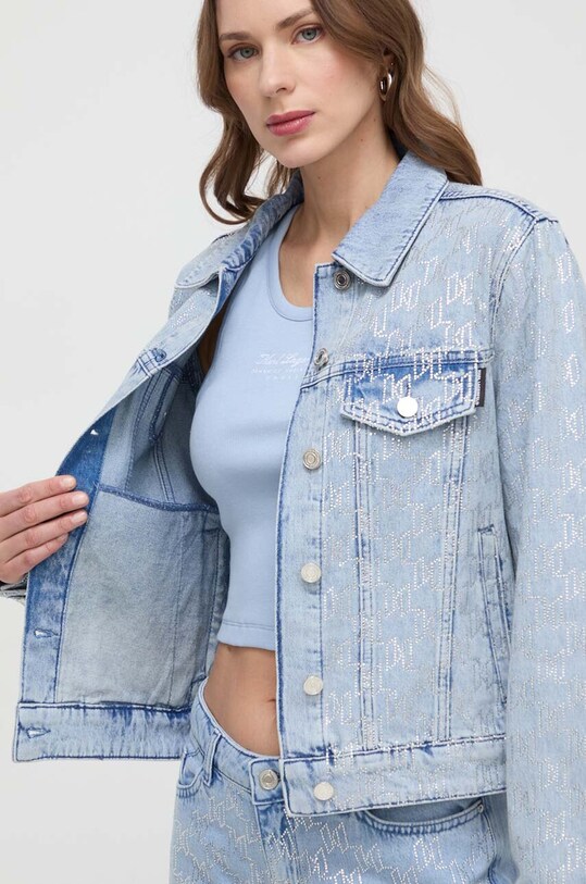 Джинсова куртка Karl Lagerfeld 241W1420