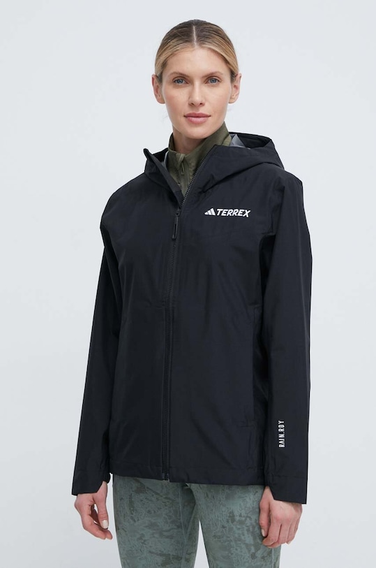 adidas TERREX kurtka przeciwdeszczowa Multi 2.5 RDY pozostałe czarny IP1513