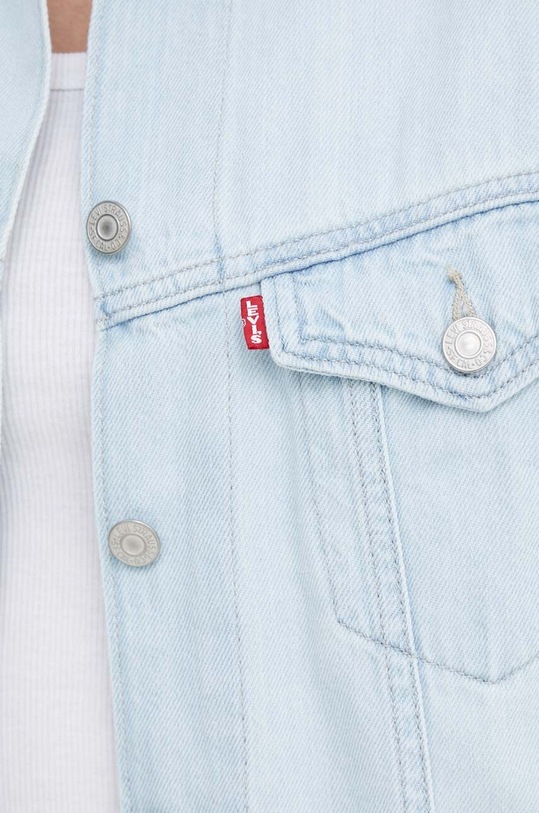 Levi's geacă din denim A7439 albastru