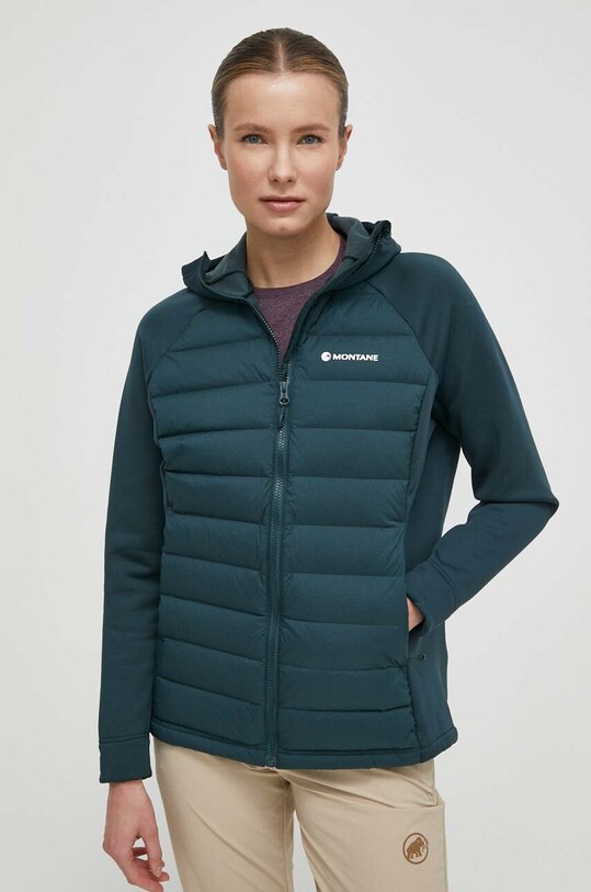 Montane geaca sport din puf Composite verde FCOHO17