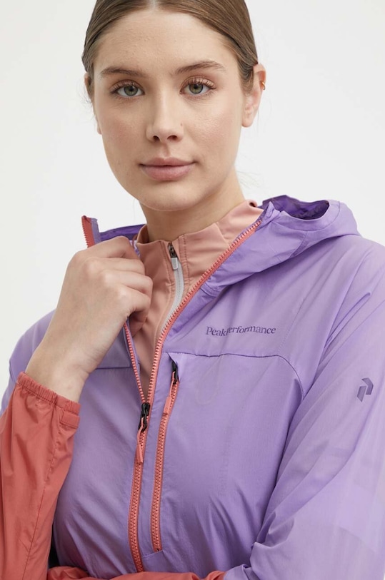 Peak Performance wiatrówka Vislight fioletowy G79866