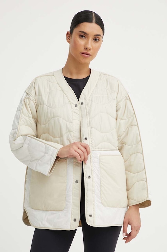 Oboustranná bunda Peak Performance Quilted G79736 béžová SS24