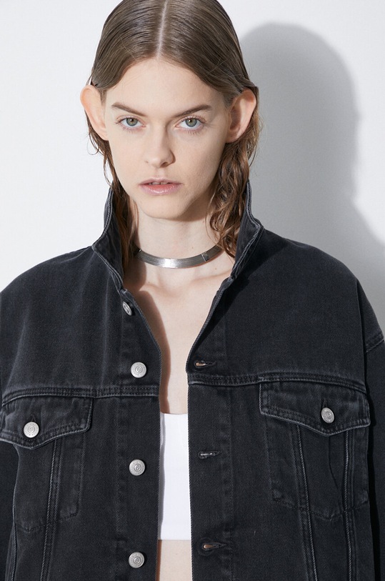 MM6 Maison Margiela geacă din denim S52AM0285