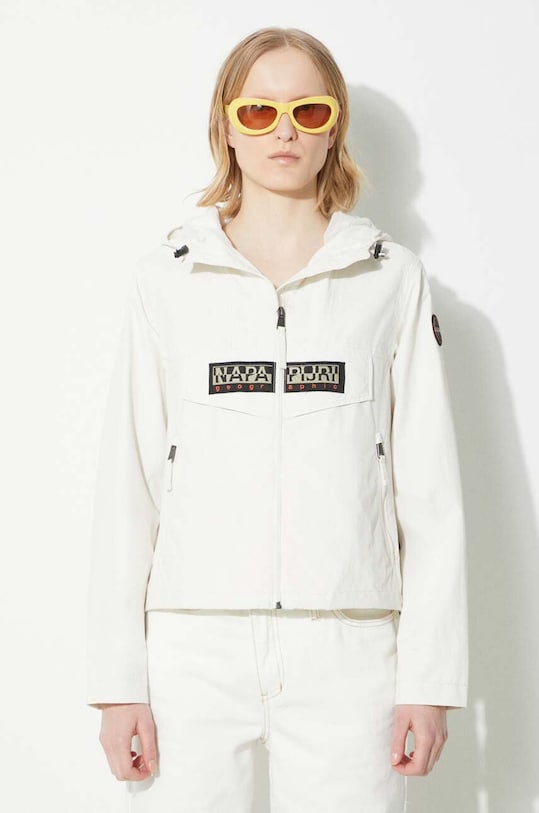 Bunda Napapijri Rainforest Op S W nezateplené béžová NP0A4HTRN1A1