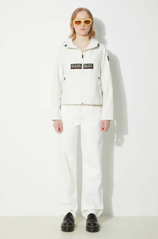 Bunda Napapijri Rainforest Op S W NP0A4HTRN1A1 béžová SS24