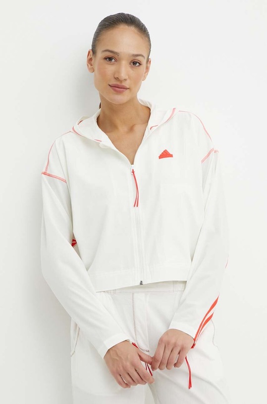 adidas kurtka beżowy IS0889