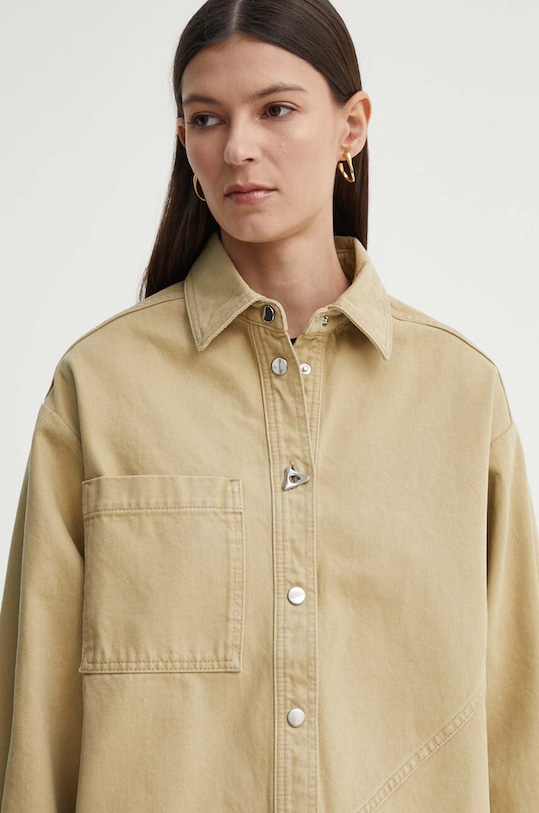 AERON kurtka jeansowa ANITA zielony RSSH152451