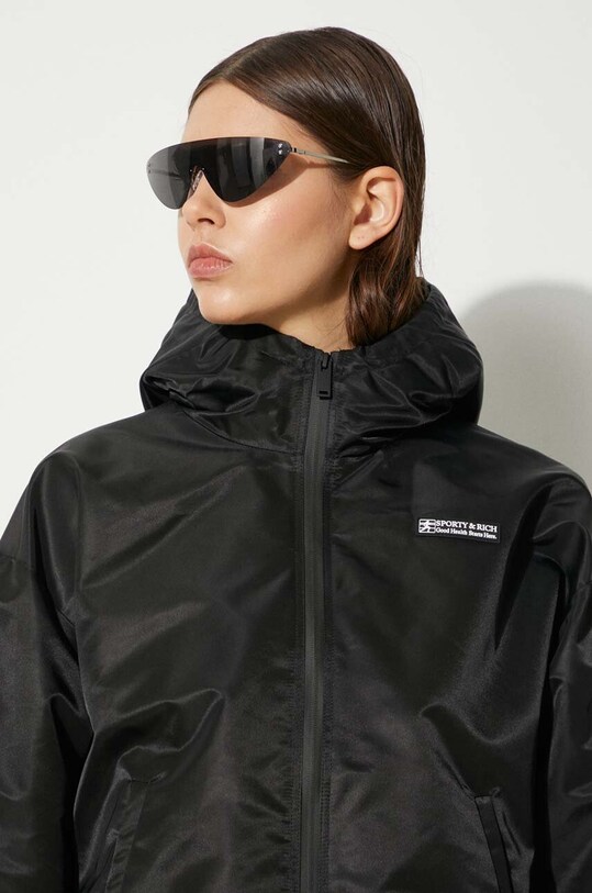 Sporty & Rich jacket Good Health Windbreaker JA017S405GB black