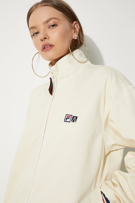 Бавовняна куртка Fila Fila x Aries Track Jacket 42PS24JA010122690269 бежевий