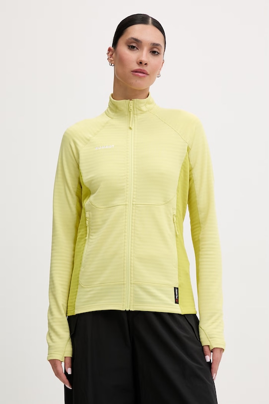 Mammut bluza sportowa damska Taiss żółty 1014.07270