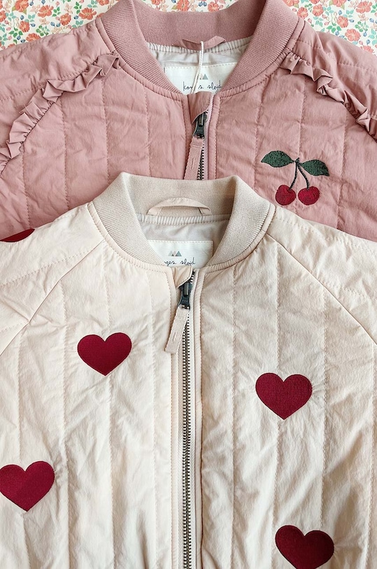 Dětská bomber bunda Konges Sløjd JUNO FRILL BOMBER JACKET KS100322