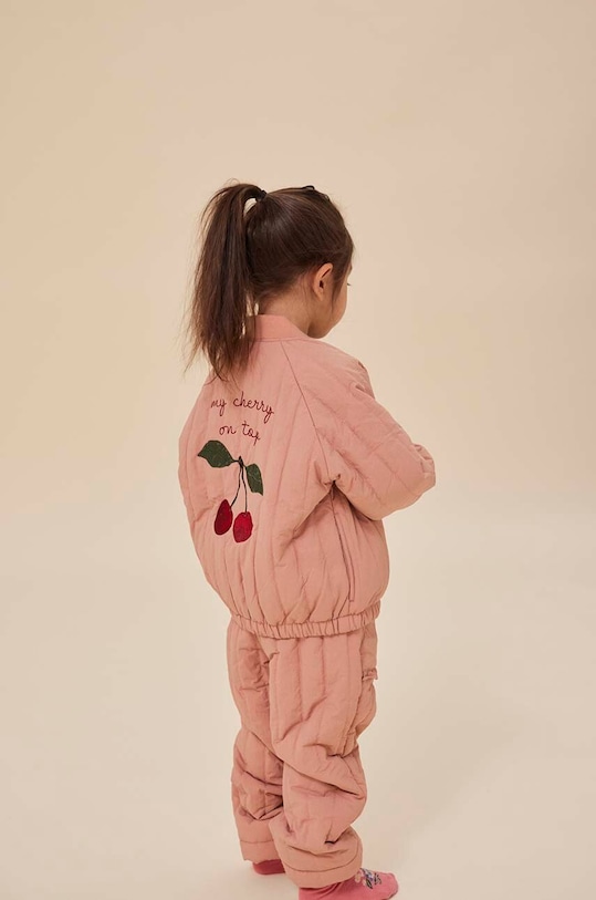 Dětská bomber bunda Konges Sløjd JUNO FRILL BOMBER JACKET KS100322