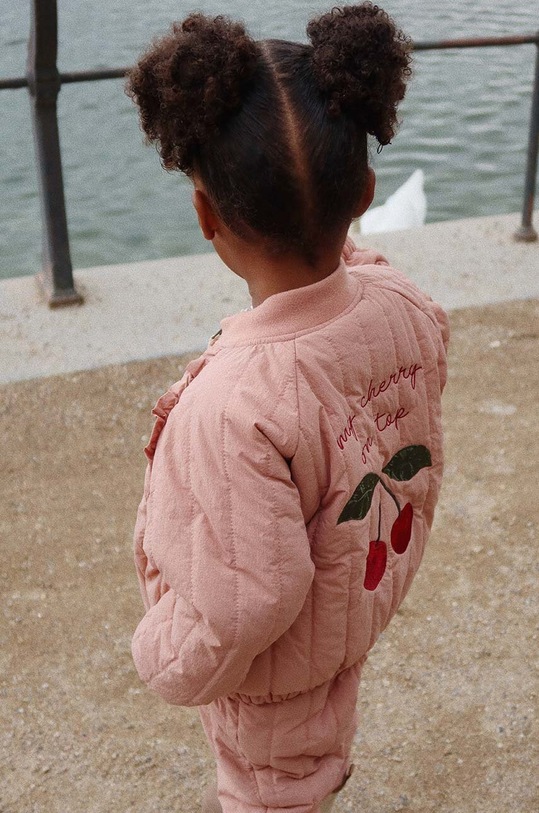 Dětská bomber bunda Konges Sløjd JUNO FRILL BOMBER JACKET KS100322