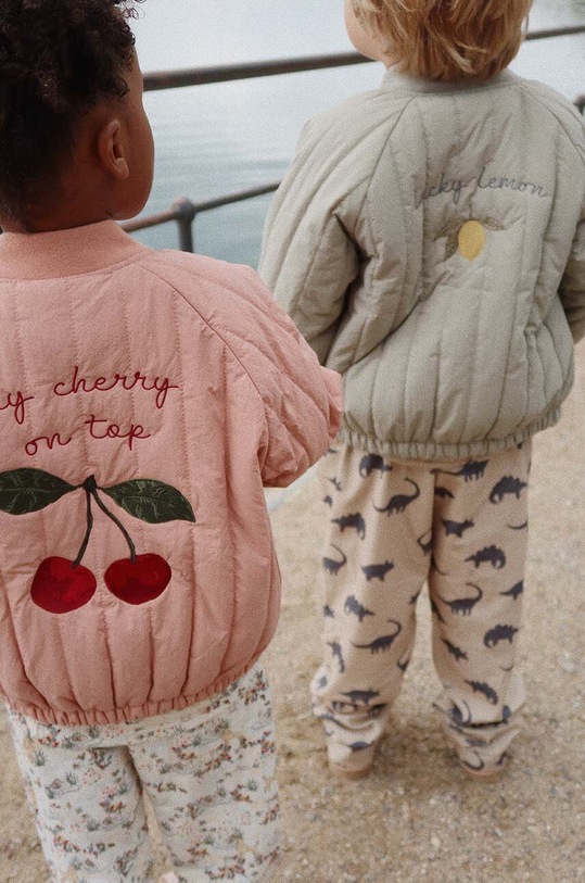 Dětská bomber bunda Konges Sløjd JUNO FRILL BOMBER JACKET KS100322