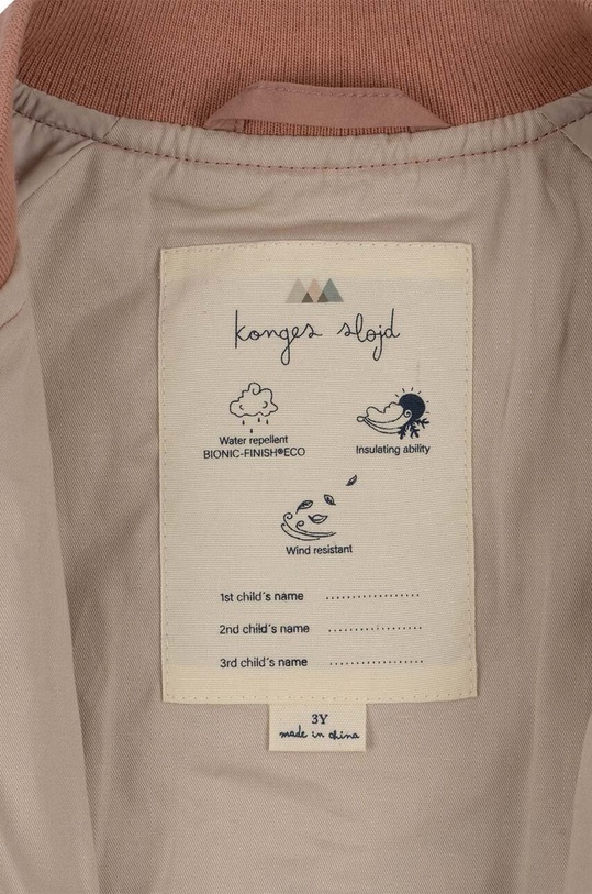Dětská bomber bunda Konges Sløjd JUNO FRILL BOMBER JACKET KS100322