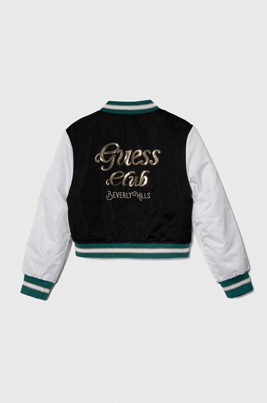 Детско яке бомбър Guess J4RL01.WFYU0.PPYH черен SS24