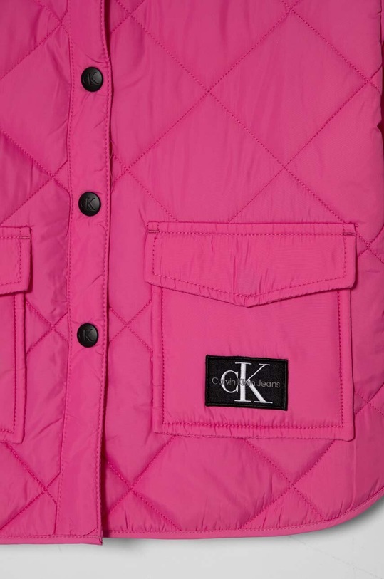 Dziewczynka Calvin Klein Jeans kurtka dziecięca IG0IG01814.128.176.PPYH różowy