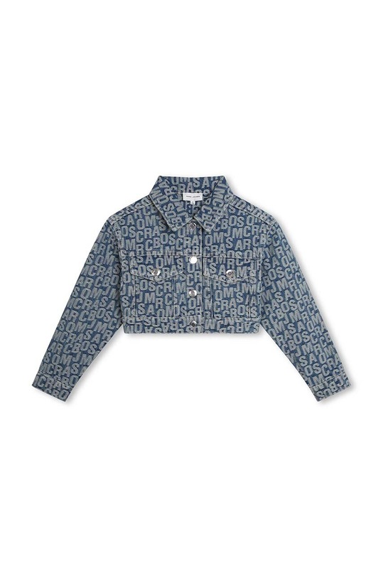Marc Jacobs geacă din denim pentru copii W60171.156 albastru SS24