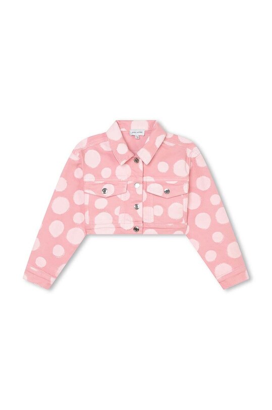 Дитяча джинсова куртка Marc Jacobs W60200.156 рожевий SS24