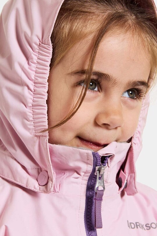 Didriksons kurtka przeciwdeszczowa dziecięca PILVI KIDS JKT fioletowy 505267.G