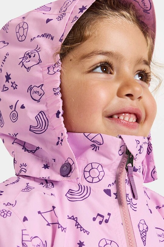 Дитячий дощовик Didriksons NORMA KIDS PR JKT 3 фіолетовий 505265