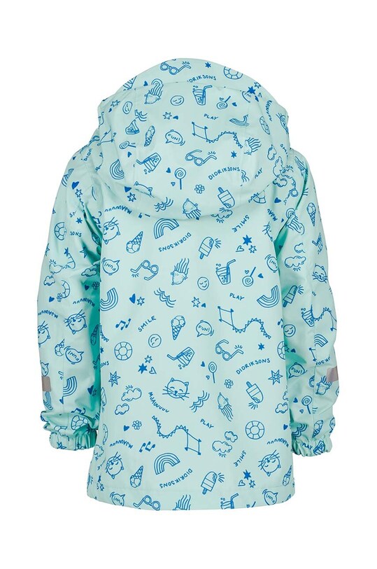 Детский дождевик Didriksons NORMA KIDS PR JKT 3 505265 бирюзовый SS24