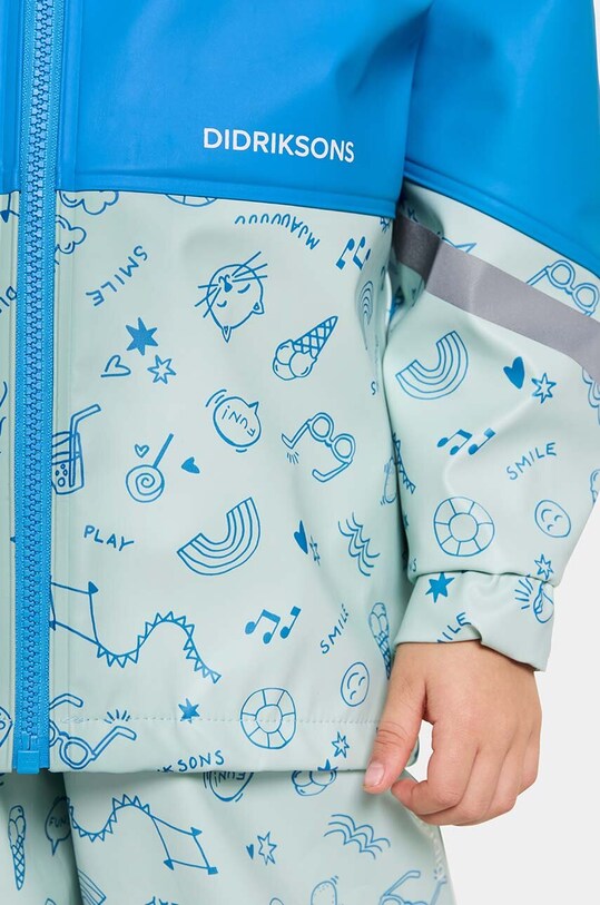 Детский комбинезон Didriksons WATERMAN PR KIDS 8 бирюзовый 505288