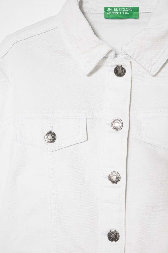 Fete United Colors of Benetton geaca copii 2RISCN04E.G.Seasonal alb