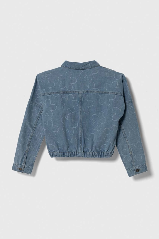 United Colors of Benetton geacă din denim pentru copii 2VUGCN04G.G.Seasonal albastru SS24