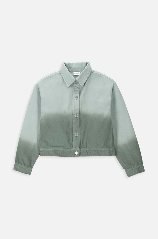 Coccodrillo kurtka jeansowa dziecięca WC4152301GEJ fioletowy SS24